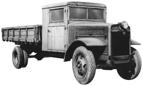 Toyota KC truck s jedním světlometem 1942