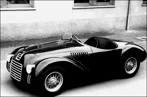 První závodní vůz Ferrari 125S 1947