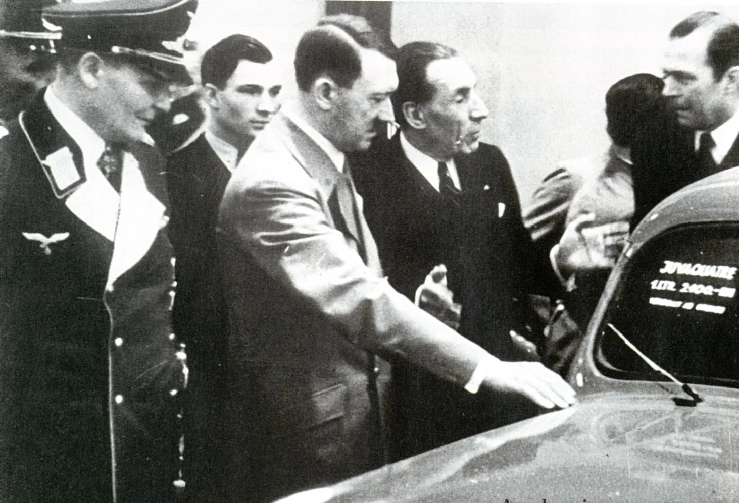 Hermann Göring, Adolf Hitler a Louis Renault - Berlín 1939